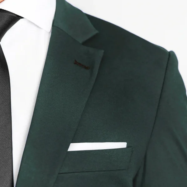 State and Liberty Athletic Fit Stretch Blazer - Solid Hunter Green | Casual Blazers | Blazers