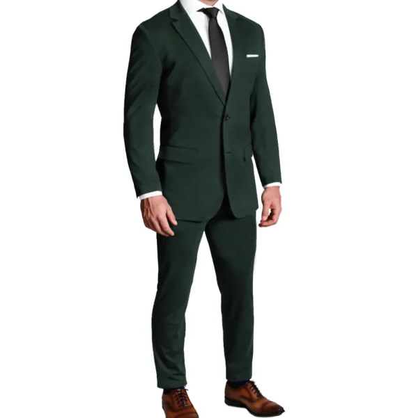 State and Liberty Athletic Fit Stretch Blazer - Solid Hunter Green | Casual Blazers | Blazers