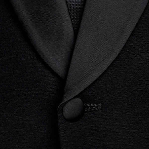 State and Liberty Athletic Fit Stretch Tuxedo Jacket - Black with Peak Lapel | Tuxedos | Blazers