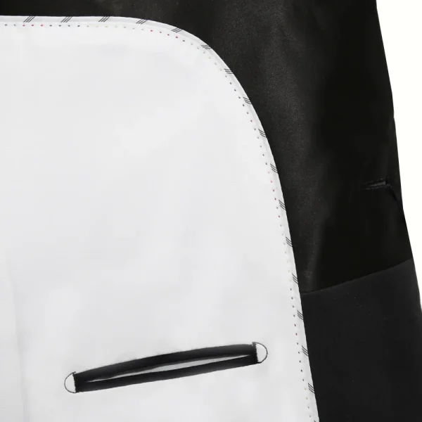 State and Liberty Athletic Fit Stretch Tuxedo Jacket - Black with Peak Lapel | Tuxedos | Blazers
