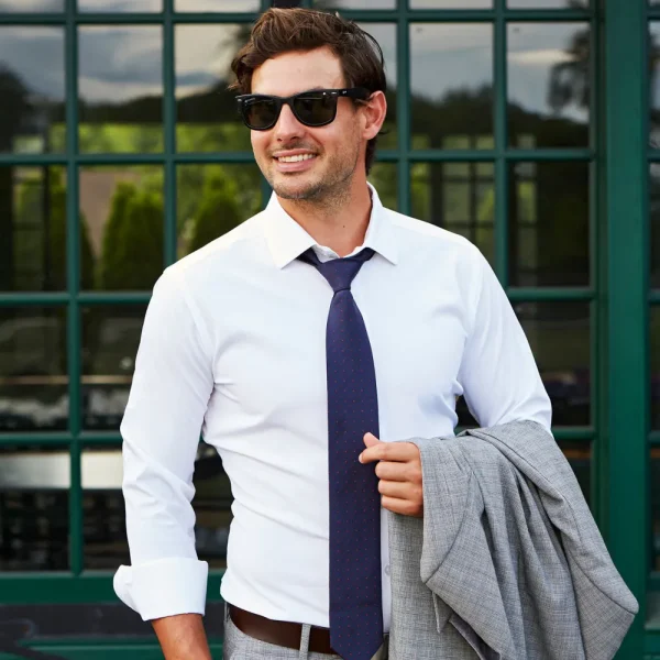 State and Liberty "The Springer" Solid White | Dress Shirts