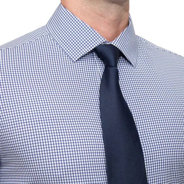 State and Liberty "The Wyndham" Royal Blue & White Square | Dress Shirts